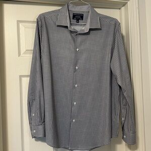 Men’s Report Collection Premium Performance, Large Button Up Shirt, 16.5 34/35